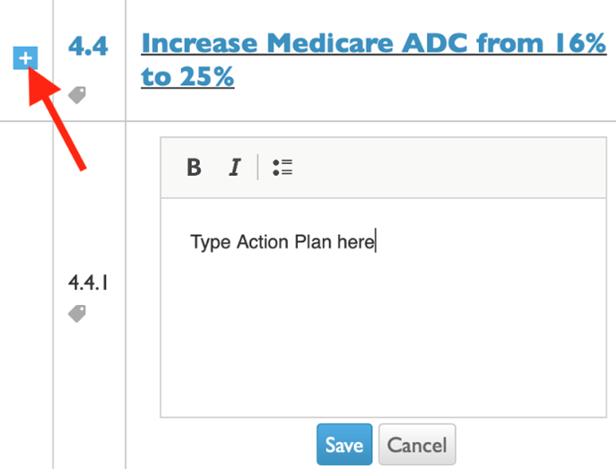 Add Action Plan